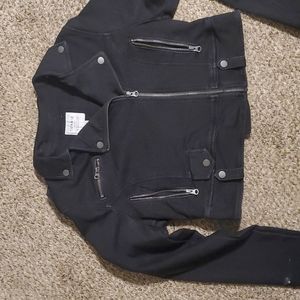 Torrid crop moto jacket 00 Medium